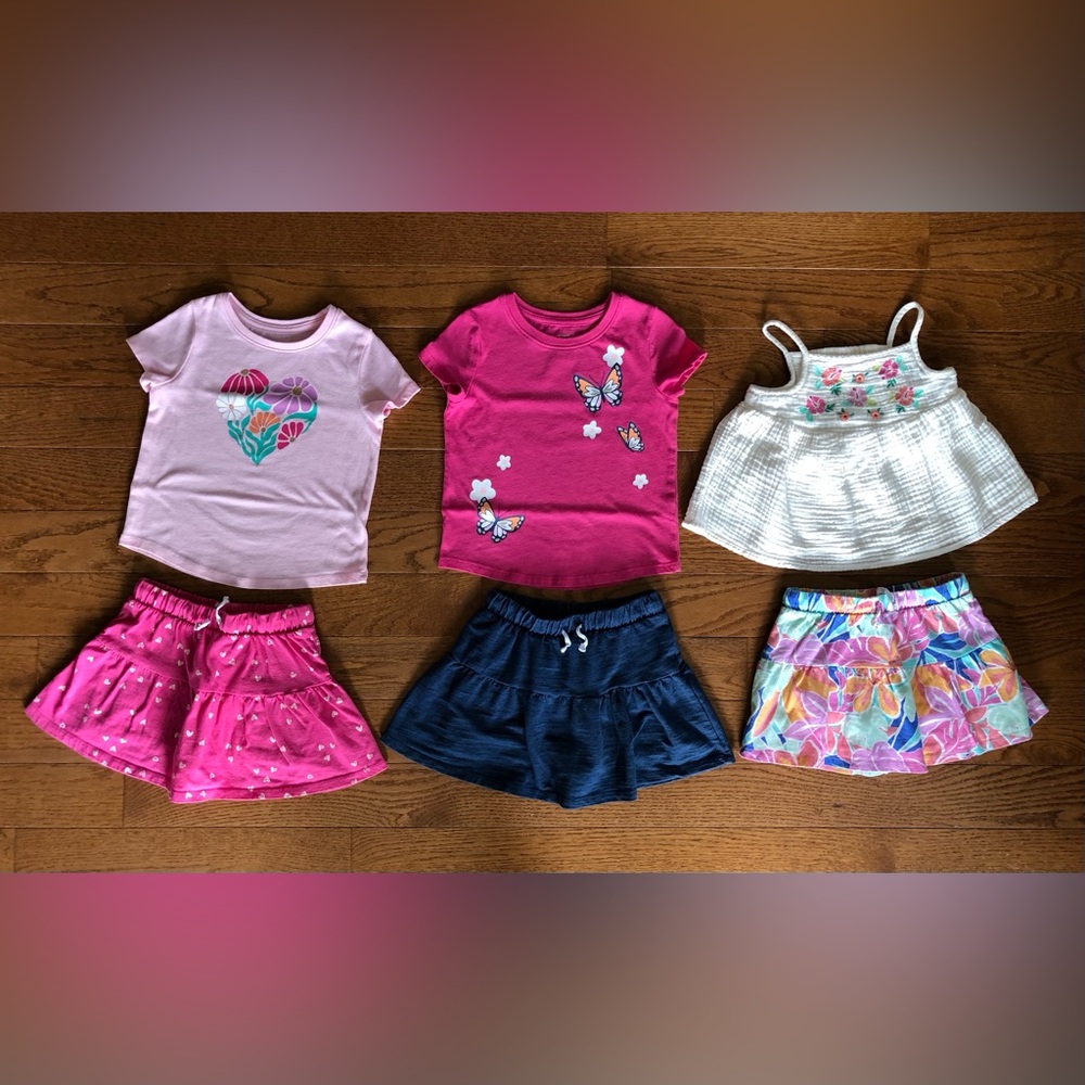 Toddler Girls Jumping Beans Lot- size 4T